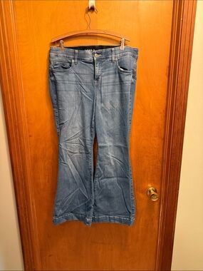 torrid Light Blue Flare Jeans - Classic Wide Leg